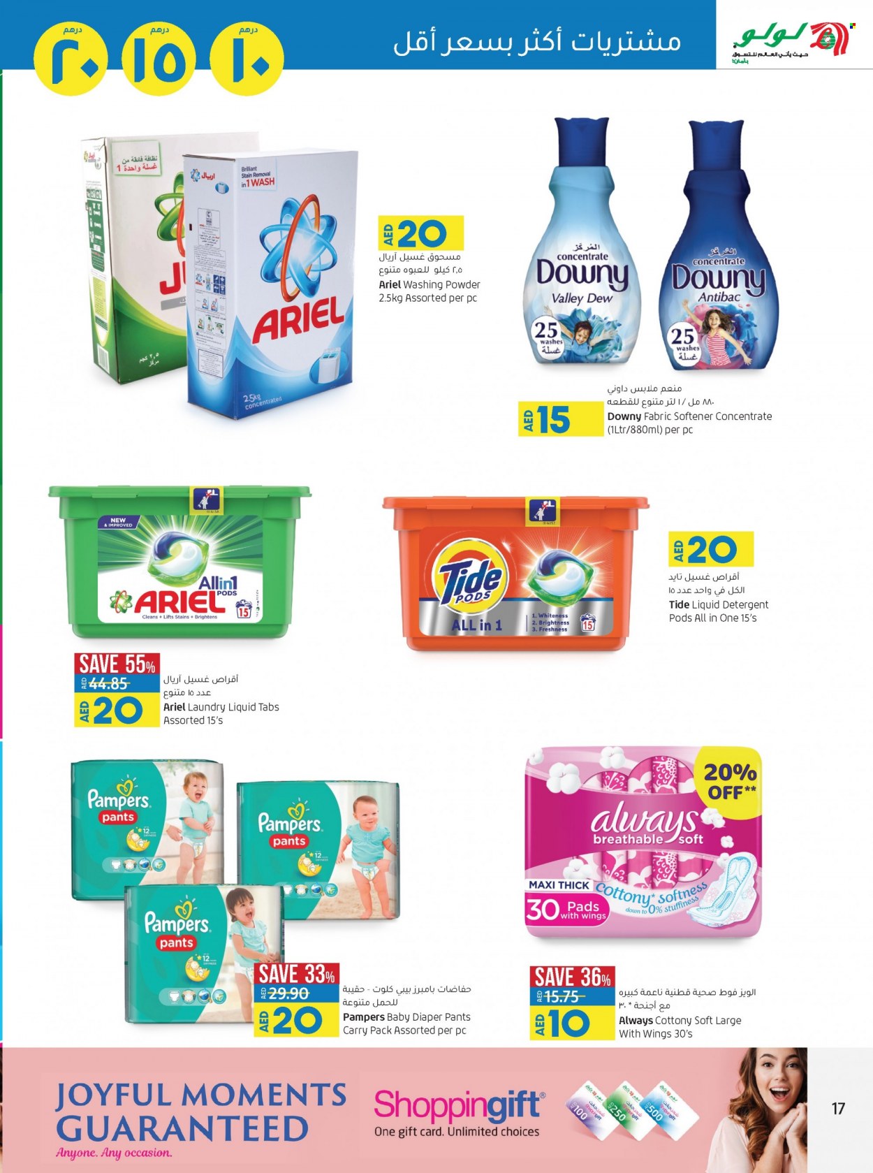 <retailer> - <MM/DD/YYYY - MM/DD/YYYY> - Sales products - ,<products from flyers>. Page 17 