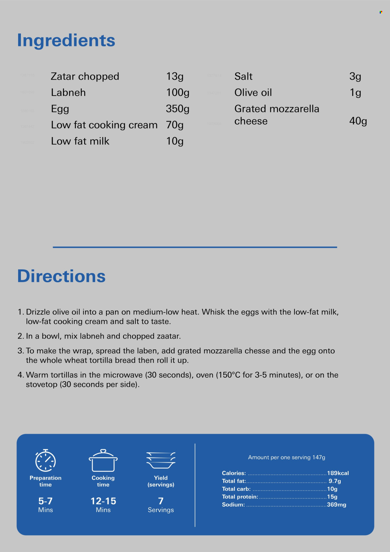 Carrefour offer. Page 1