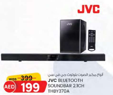 JVC BLUETOOTH SOUNDBAR 2.1CH THBY370A